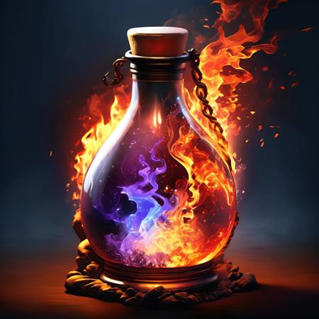 00100-180453305-potion,fire,4k,realistic,phograph,black background,game icon,_lora_game_icon_diablo_style_0.85_,.png